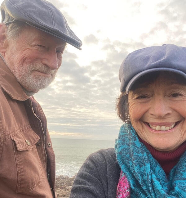 Untitled Author & Poet Nükhet Kardam with her husband